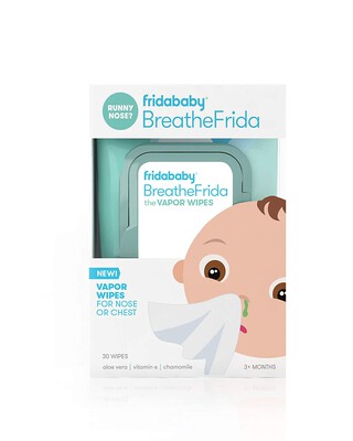Breathefrida Nose/Chest Wipes 30Pcs